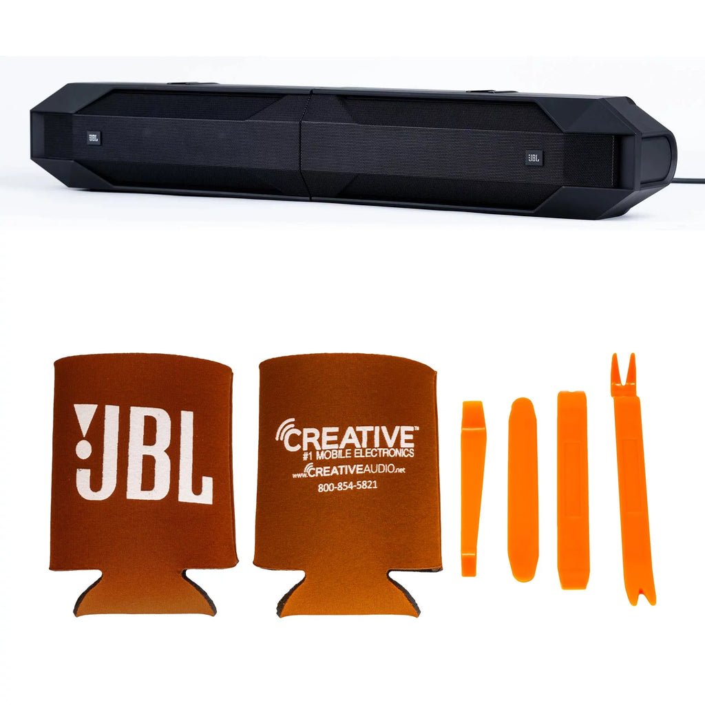 Bar with - and JBL 1502 150 with At 2-Ohms JBLBB4005D 2 Bronco Channel JBL Amplifier Passive Compatible Apex Install Sound Marine - PA Bronco Powersport 2 5-Door Accessories x &