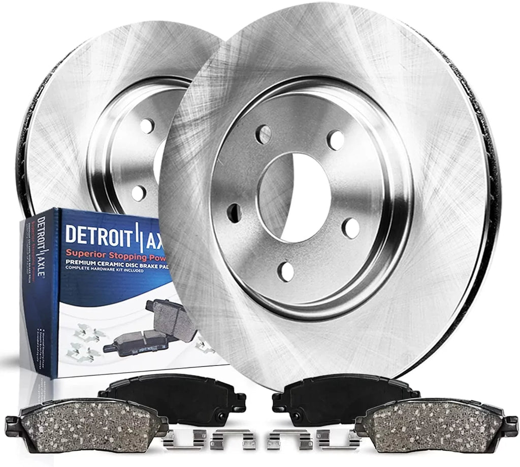 Brake Rotors xD 2014 Corolla Matrix Replacement 2009-2019 Brakes Axle 2008-2014 Ceramic 2012 Pontiac Disc 2013 Front Vibe, Kit 2009 - for 2011 Pads Detroit Scion Brake Toyota 2010