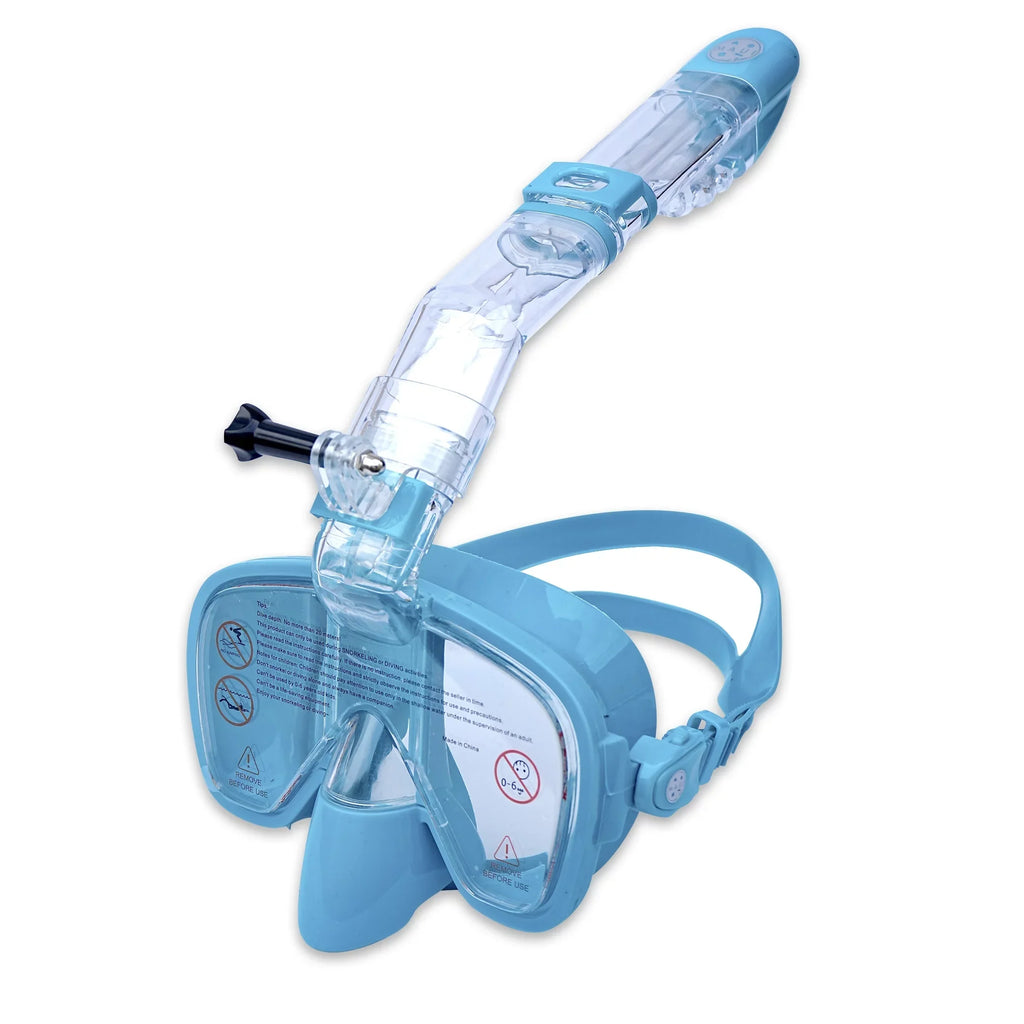 Hi Mask Snorkel Sons Blue Maui Half and