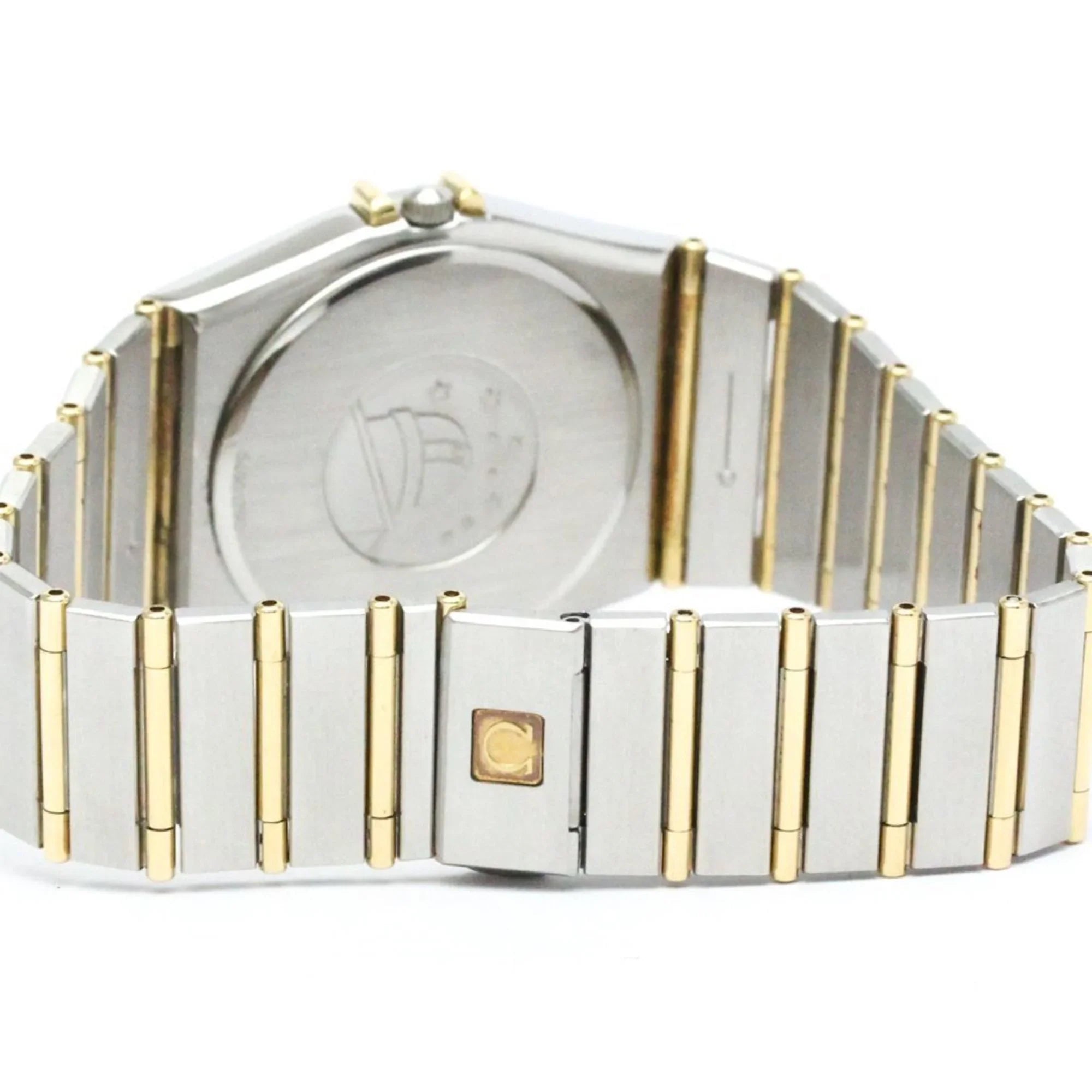 OMEGA Date Constellation (Good) 396.1070 Polished 18K Day BF566004 Watch Steel Gold Pre-Owned