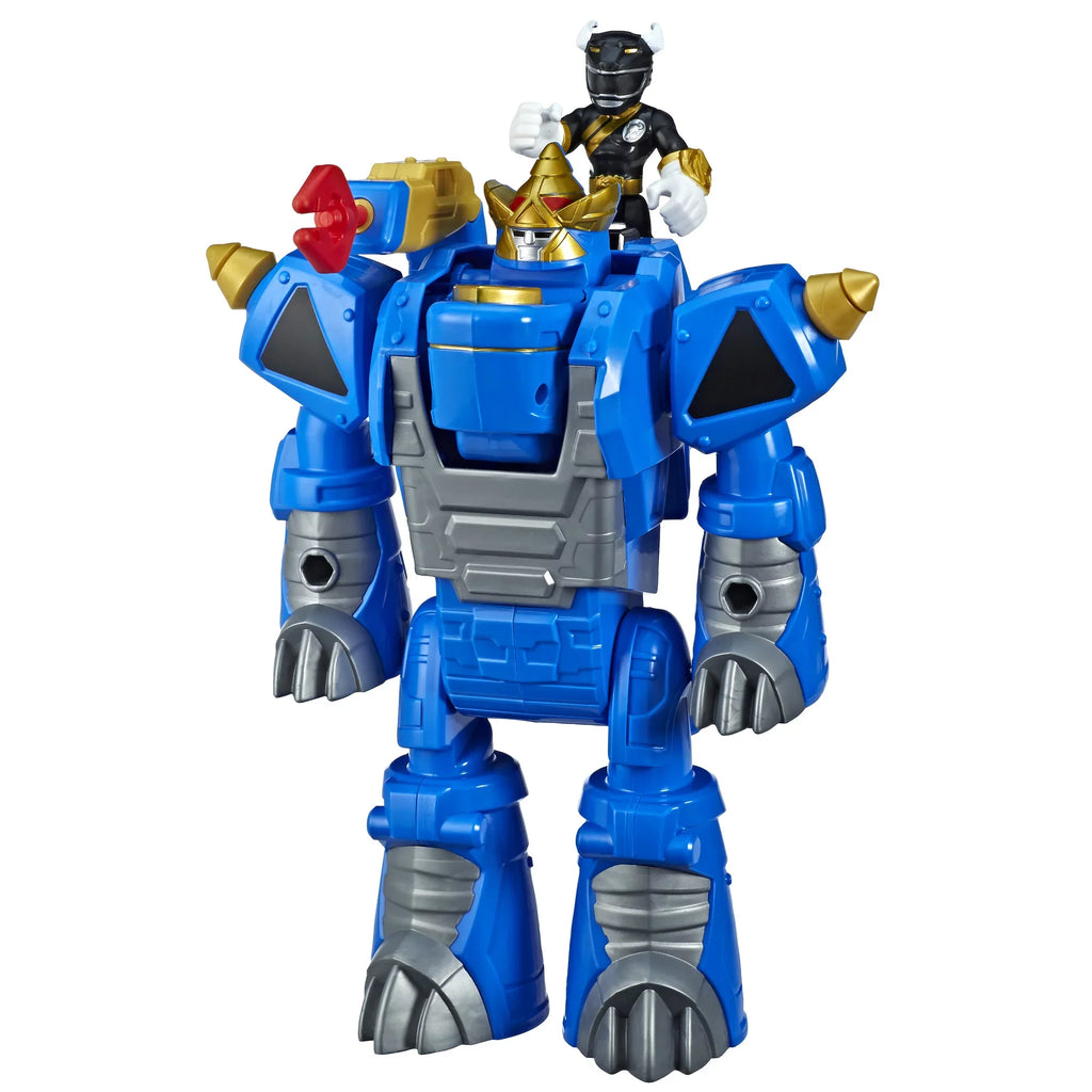 Morphin Heroes Rhino Power Black Ranger Playskool Rangers Zord & Zords