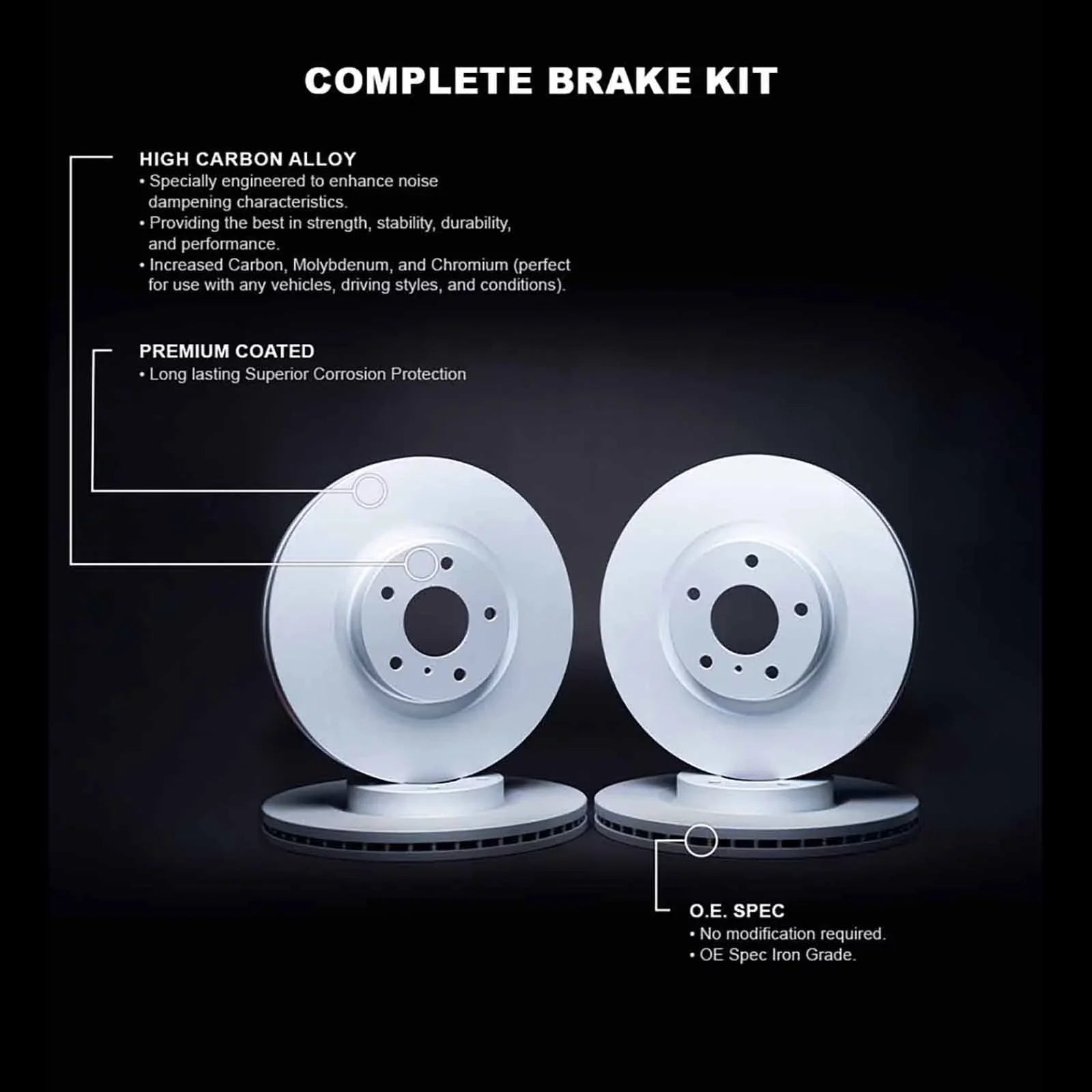Concepts Carbon Wdpn2 59028 2016 select: HONDA R1 Concepts Rotor CR-Z Fits Coated R1 Brake