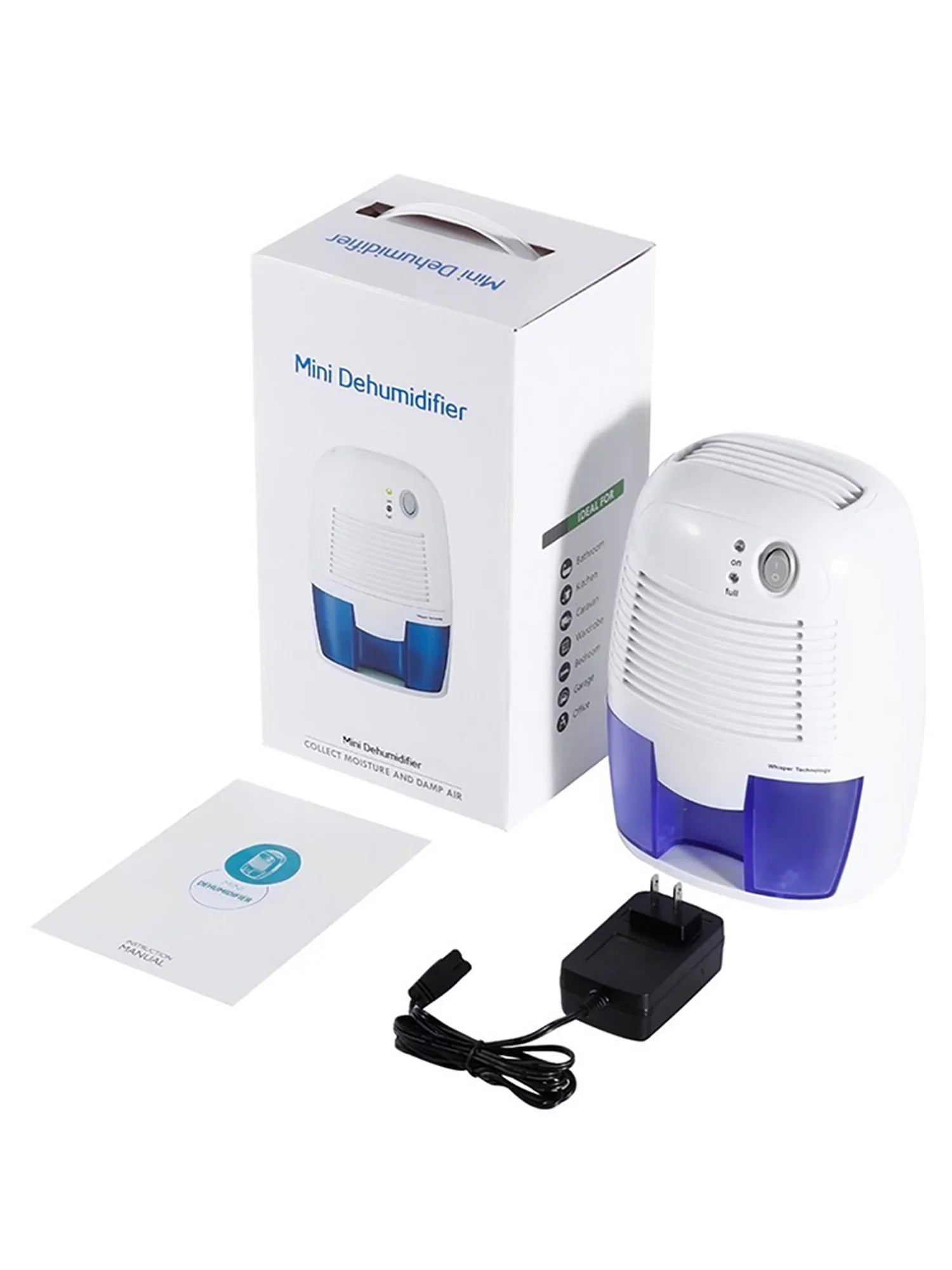 Dehumidifier Space Moisture Quietly Portable Mini Dehumidification Extract Small