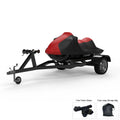 Wave Trailer YAMAHA Straps Trailerable And Color FX For Jet Bag All And Rays, Ski - climate from Weatherproof / Storage Protects Cover - RED UV Black - Sun, 2006-2011 Rain, Runner Includes - More!