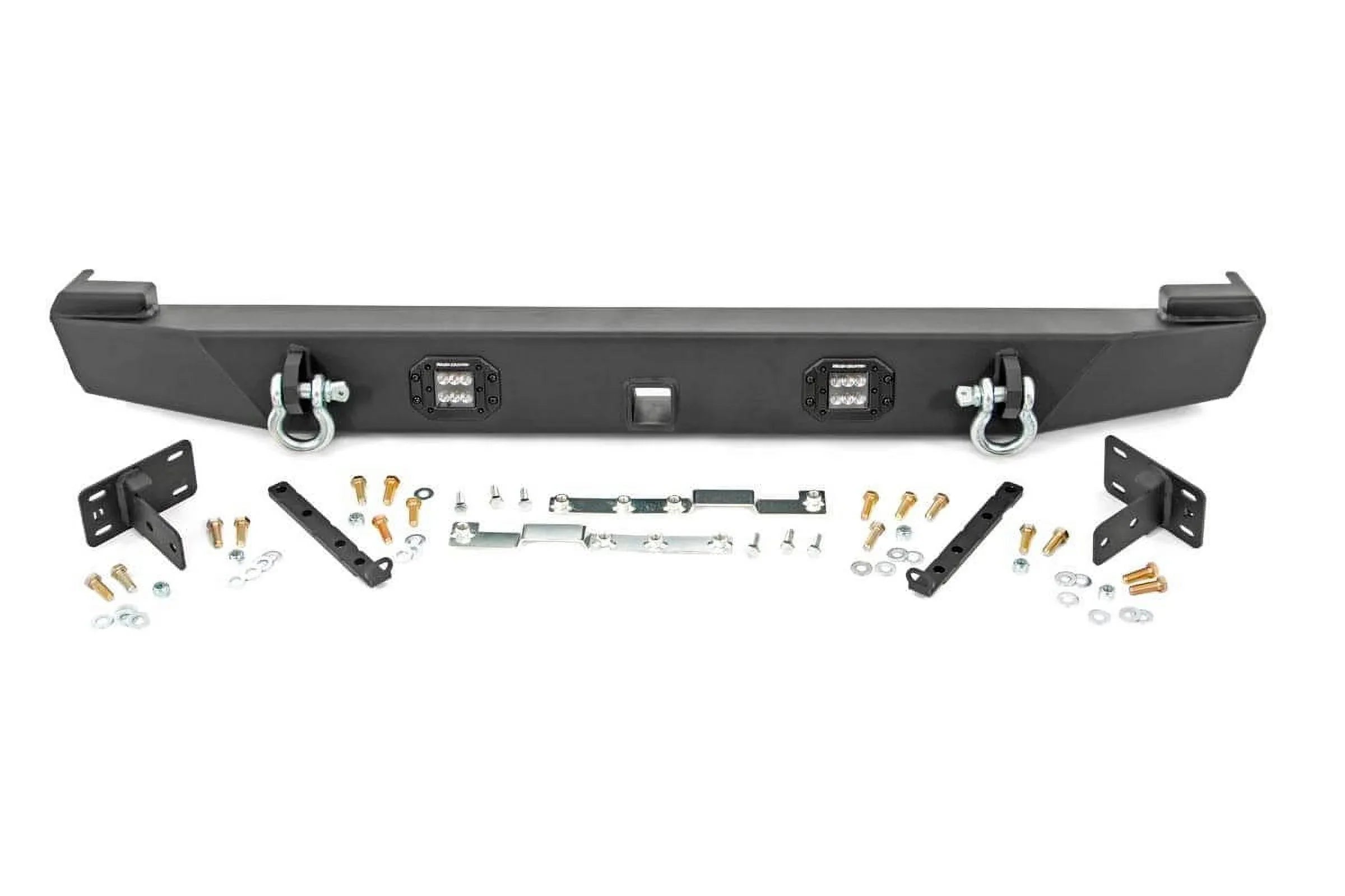2WD/4WD XJ Rough for Country LED 1984-2001 Rear Cherokee Bumper Jeep - 110504