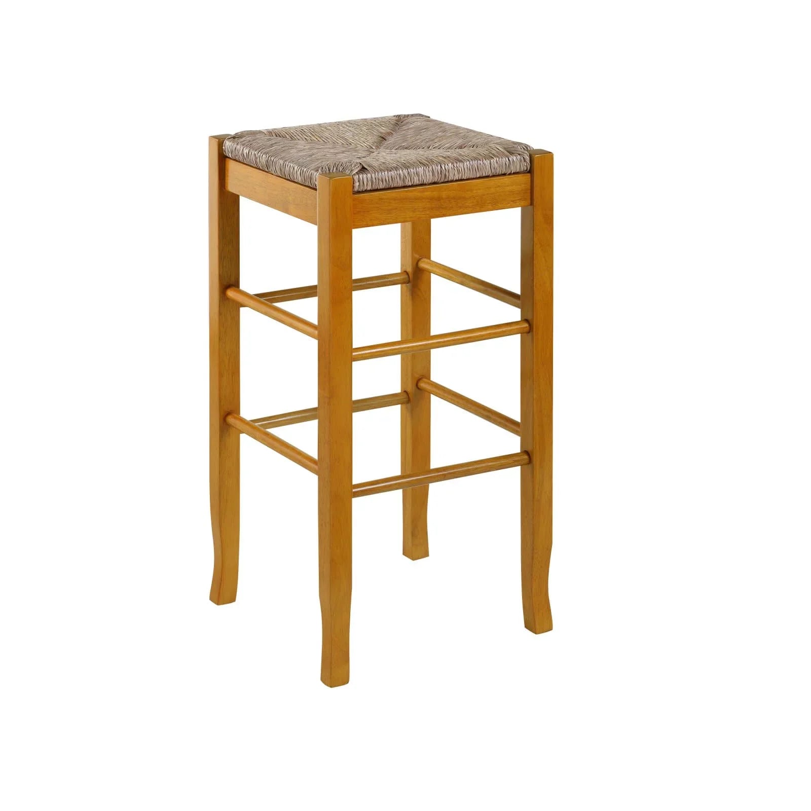 Rush Square 29 in. Stool - Boraam Bar