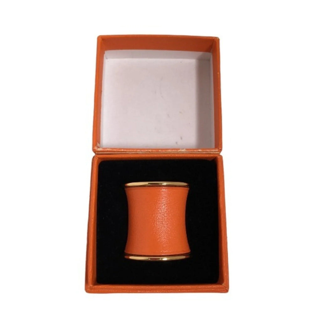 Orange x GP Scarf Accessories Swift HERMES (Good) Pre-Owned Ring Hermes
