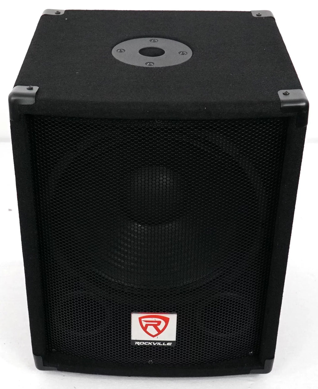 SBG1128 Pro 12" 600 Subwoofer, Rockville Passive MDF Mount Watt Cabinet/Pole DJ