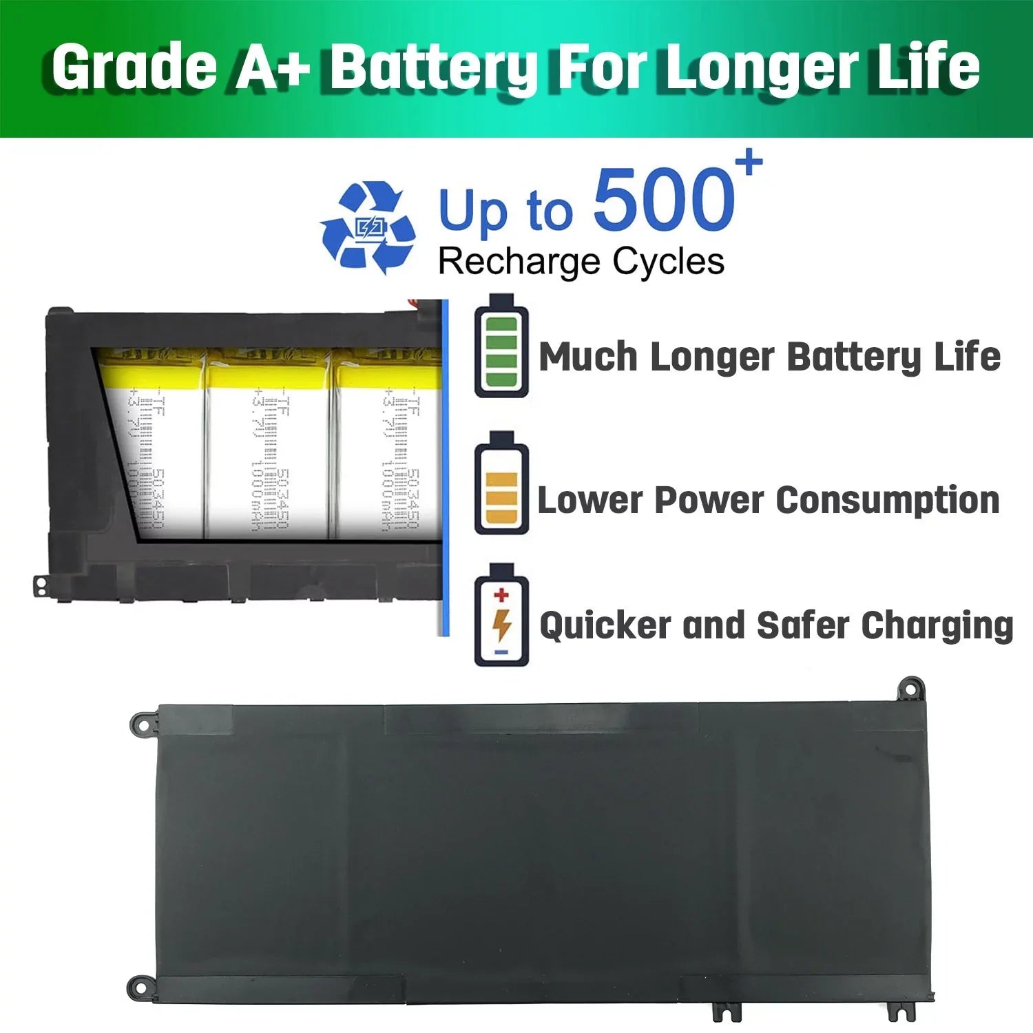 56Wh 7586 7000 33YDH 15.2V inspiron 15 Battery battery for