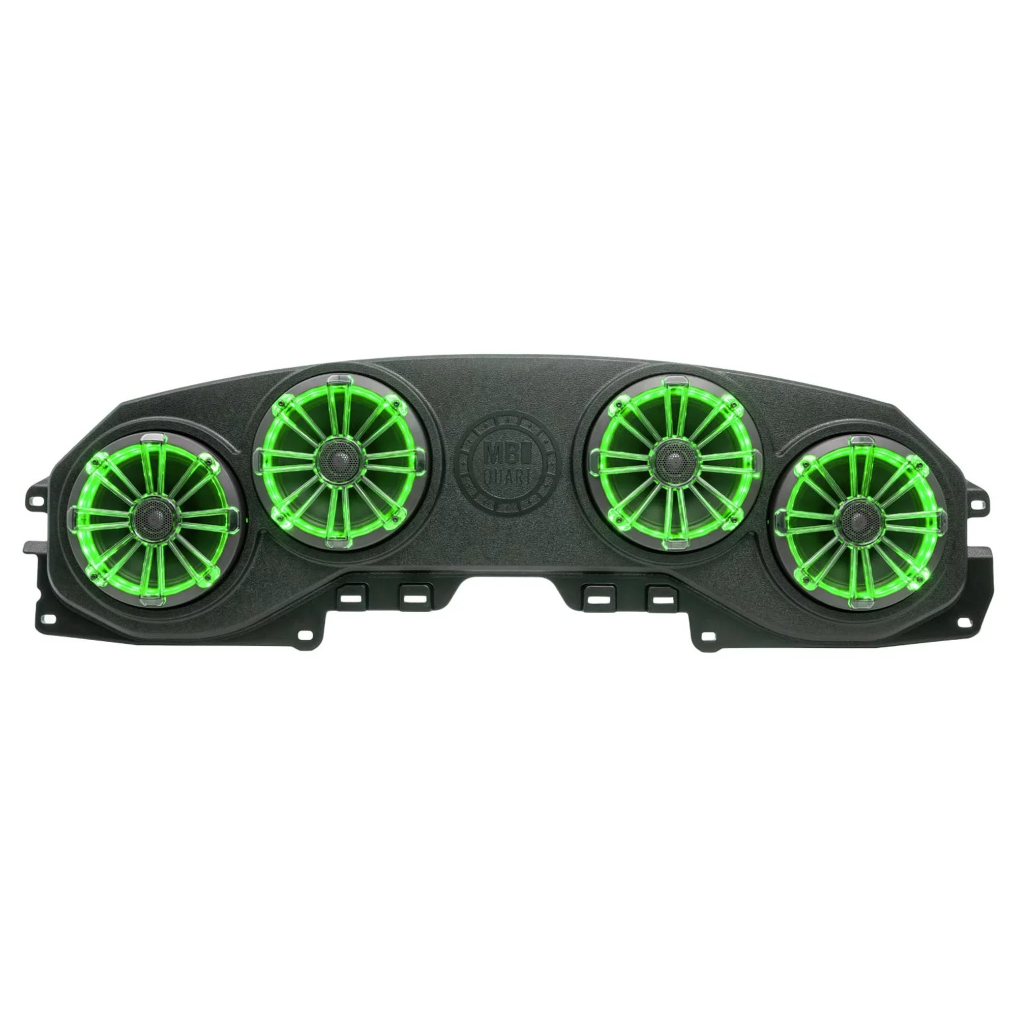 Overhead and Quart MB Rear RGB LED Wrangler Coaxial (JL)/ MBQJ-48CRGB with four (JT) 8” Soundbar Lighting Speakers JEEP Gladiator