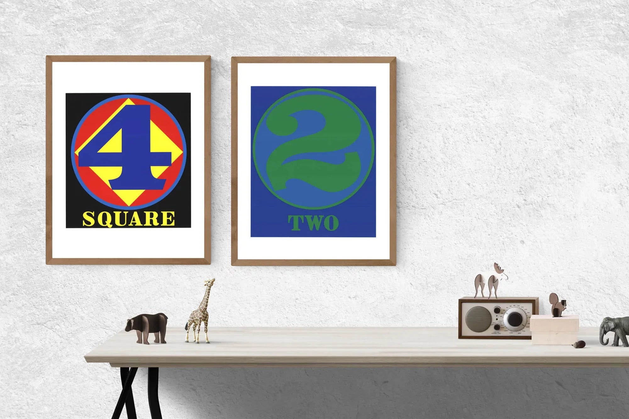 Four), INDIANA ROBERT Polygon: 1997 (Number Square