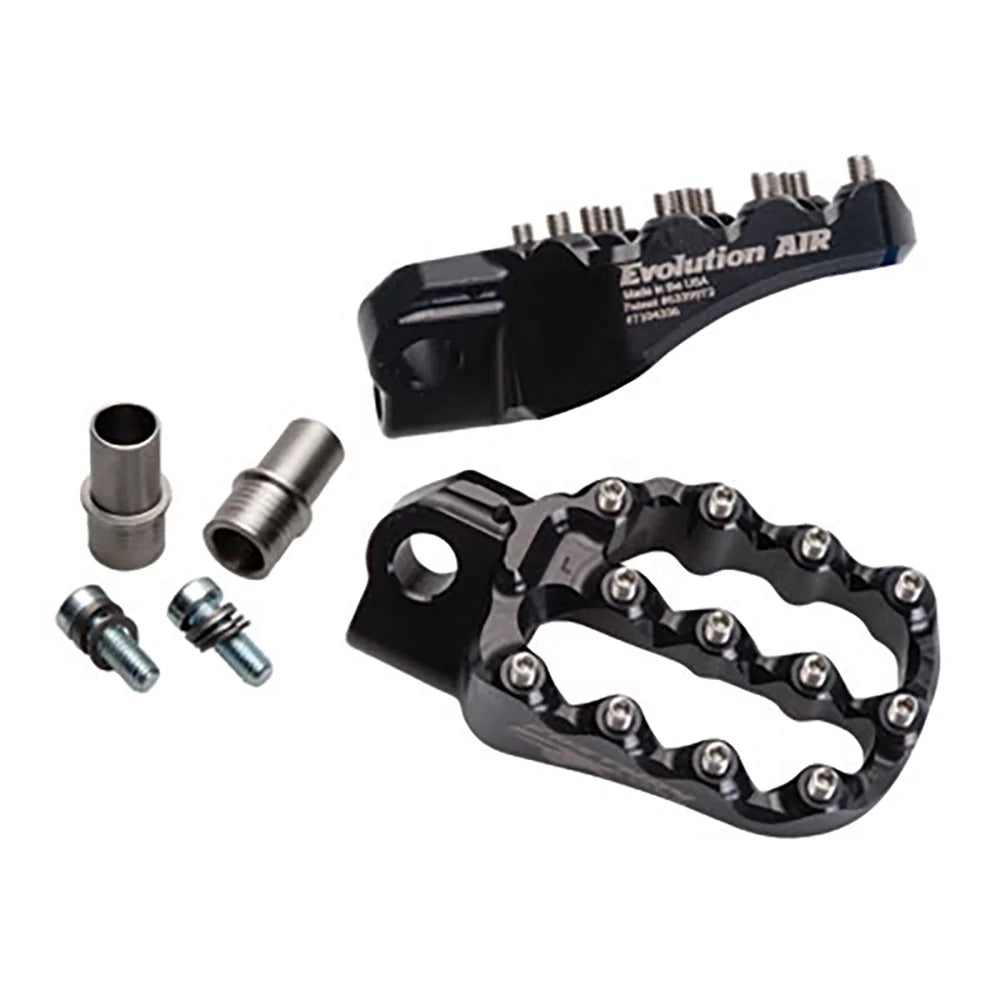 Foot Fastway Pegs Black Evo Kit Days Compatible Sherco Motorcycle Six 2017 Air With SEF-R 300