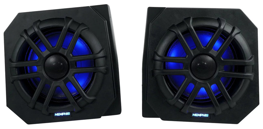 XP900 Pods+LED Memphis Tower RNGR65FE Speakers+Amp Ranger For 2) Polaris 2013-17