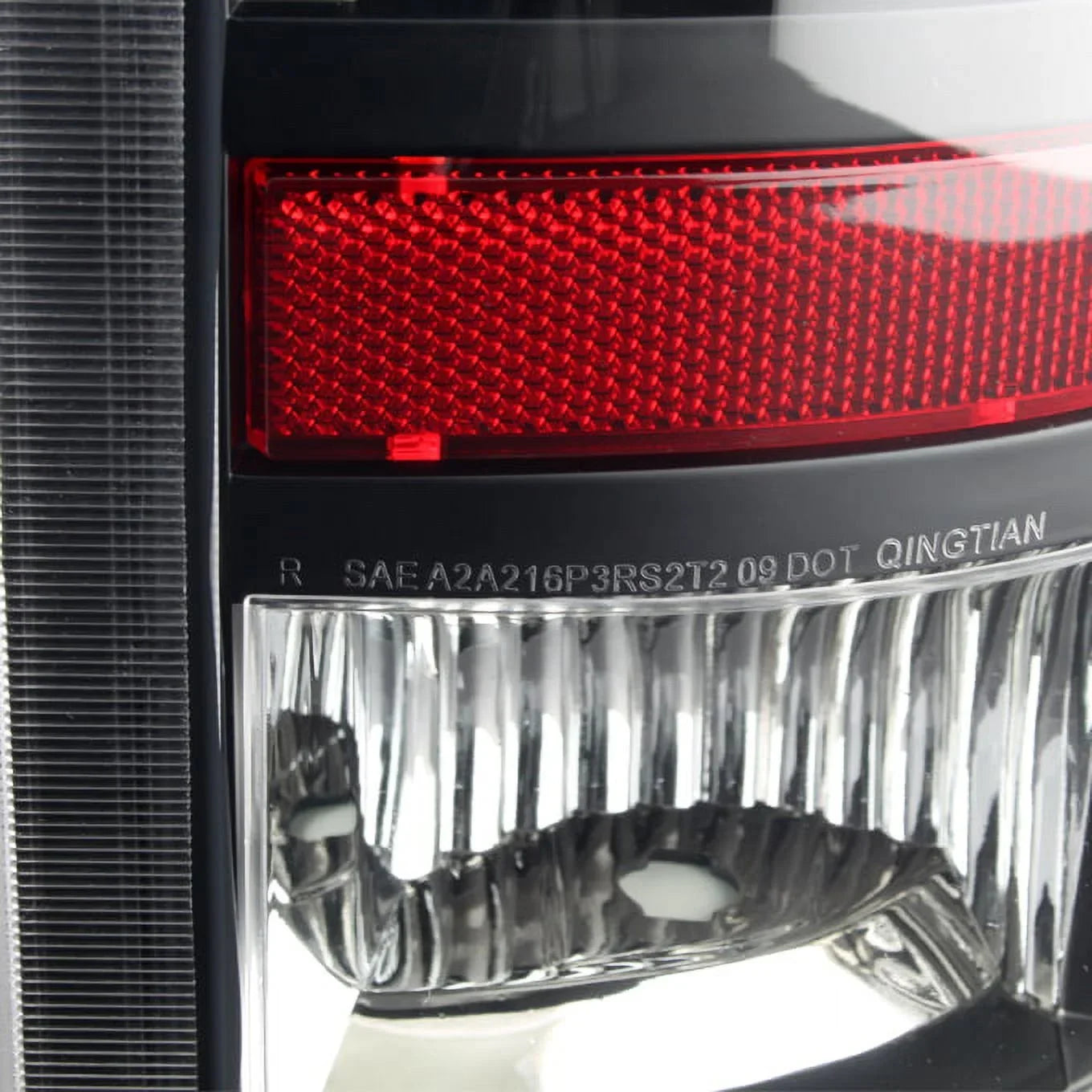 '- LED Lamp 2009-18 Dodge + 2010-18 | 3500 Ram Pickup 1500 Black Pair For Taillights Brake Ram 3Rd LED AKKON 2500