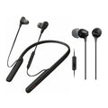 Cancelling (Black) Headphones Bundle Noise Wireless WI-1000XM2/B In-Ear